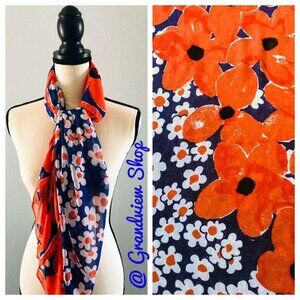 Vera Neumann for Target Trellis Floral Scarf